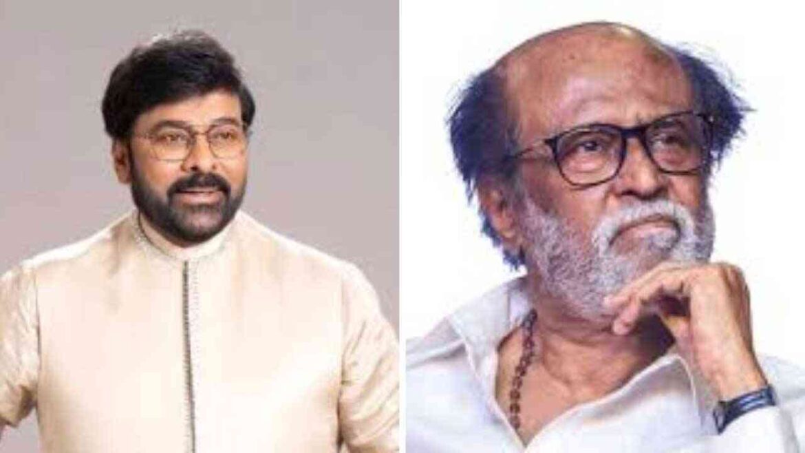 చంద్రబాబు ప్రమాణ స్వీకారానికి మెగాస్టార్ చిరంజీవి, రజనీకాంత్
